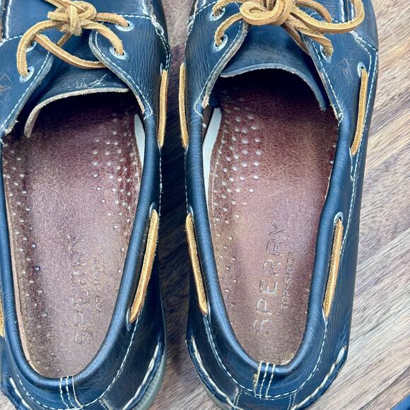 SPERRY Top Sider Boat Shoe Men\'s Size 13M STS14051 Waterloo Tan Laces 2 Eye main image 12